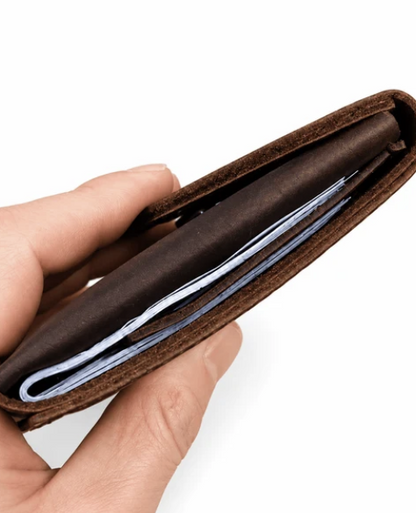 La cartera delgada, hecha para lo esencial